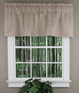 Gabrielle, 56"W X 17"L Tailored Valance