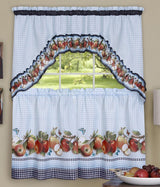 Golden Delicious Complete Kitchen Curtain Set