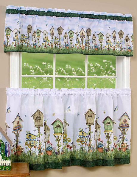 Home Sweet Home Complete Kitchen Curtain Set