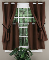 Jackson Curtain Grommet Tier Pair - Close Out