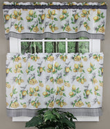 Lemon Drop Complete Kitchen Curtain Set