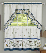 Love Birds Complete Kitchen Curtain Set