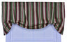 Montego Stripe, 60"W X 24"L Tie Up Valance