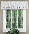 Nautical Embroidered Valance