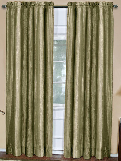 Ombre Semi Sheer Curtains, 50"W X 63"L Rod Pocket Panel