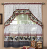 Rooster Complete Kitchen Curtain Set