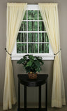 Splendor Sheer Batiste Curtain 56"W X 84"L Panel