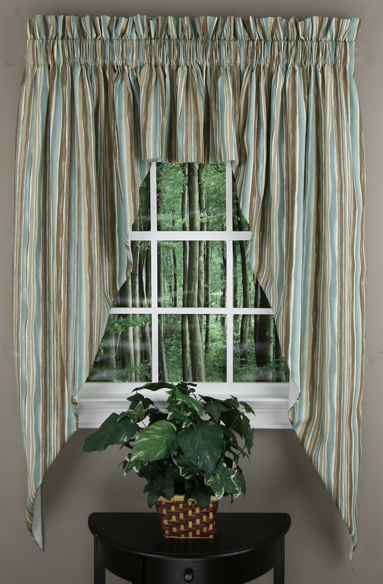 Stacey Lined Swag Curtains - Cambridge Curtains – Swags Galore