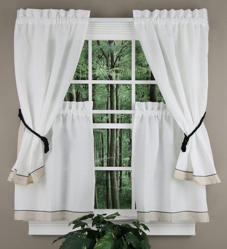 Stratford Tier Kitchen Curtains