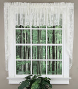 Lacey Lace Embroidered Valance