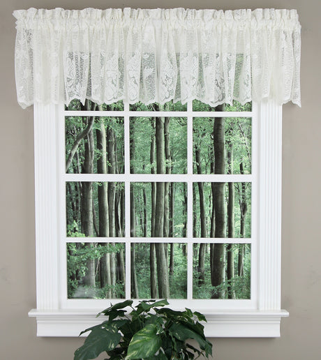 Lacey Embroidered Lace Curtains