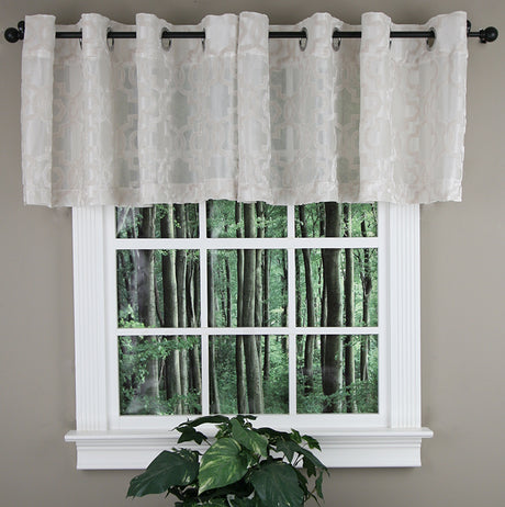 Wesley Grommet Tailored Valance