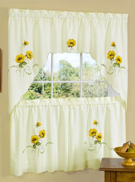 Sunshine Complete Kitchen Curtain Set