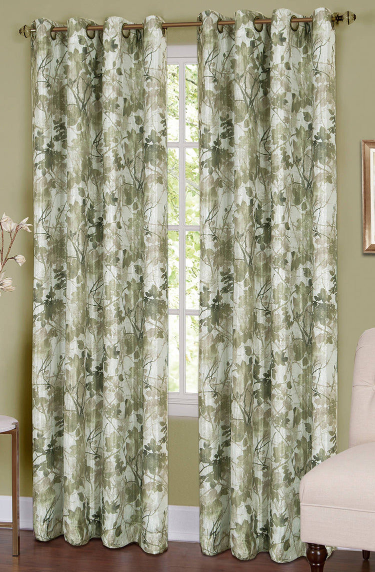 Tranquil Lined Blackout Grommet Curtains