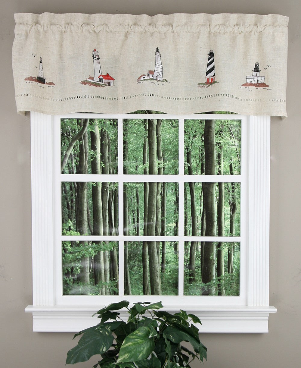 Lighthouse Tailored Valance