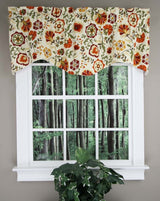 Daphne Lined Scalloped Valance