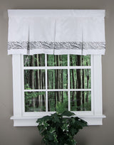 Urban Savanna Lined Box Pleat Valance