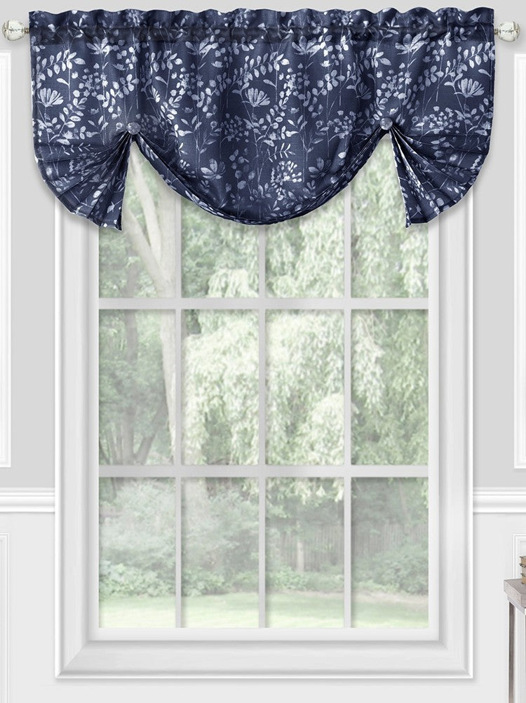 Charlotte Pleated Roman Valance