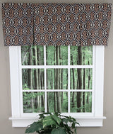 Braden Ikat Lined Box Pleat Valance