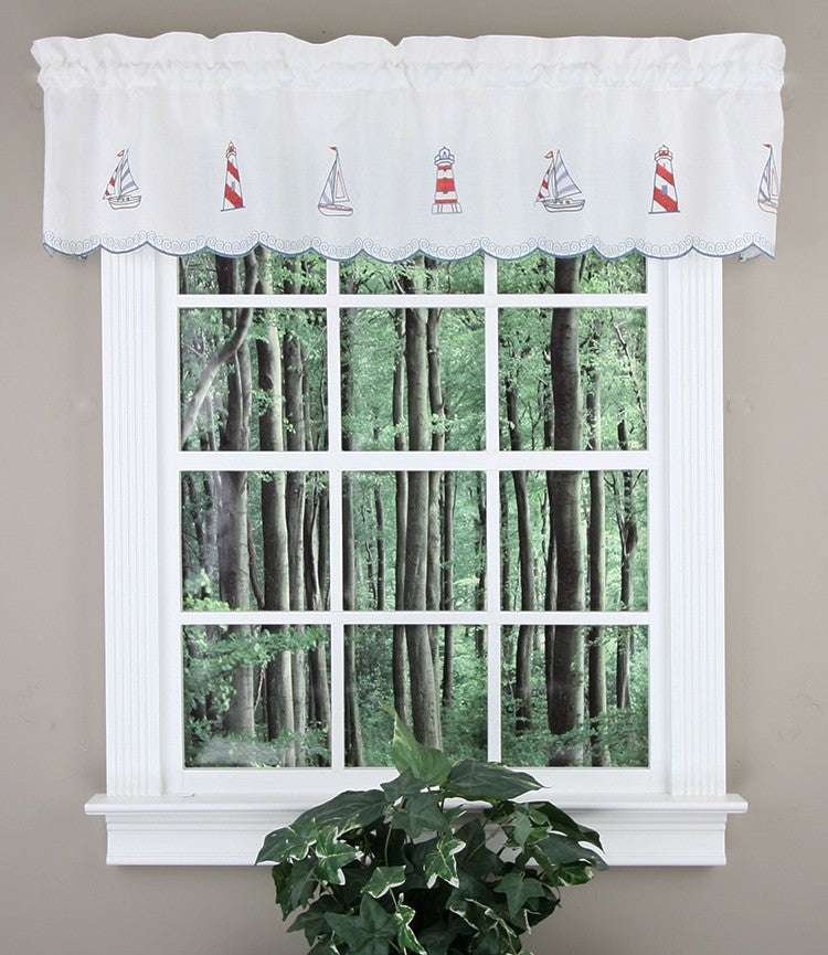 Lighthouse Tailored Valance