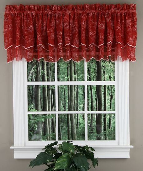 Reese Layered Sheer Valance