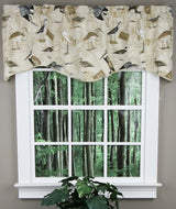 Marshland Lined Wave Valance