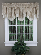 Darby Layered Scalloped Valance