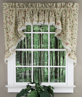 Cherries Ruffled Valance