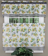 Lemon Drop Complete Kitchen Curtain Set