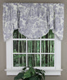 Victoria Park, 60"W X 24"L Country Tie Up Valance