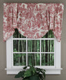 Victoria Park, 60"W X 24"L Country Tie Up Valance