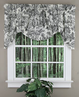 Victoria Park, 60"W X 24"L Country Tie Up Valance