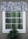 Victoria Park, 70"W X 15"L, Country Tailored Valance