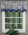 Victoria Park Toile, 70"W X 15"L Bradford Valance